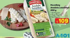 MURATBEY ANADOLU LEZZETLERİ DİL/ÖRGÜ/TEL PEYNİRİ 200 G MURATBEY ANADOLU LEZZETLERİ DİL/ÖRGÜ/TEL PEYNİRİ 200 G